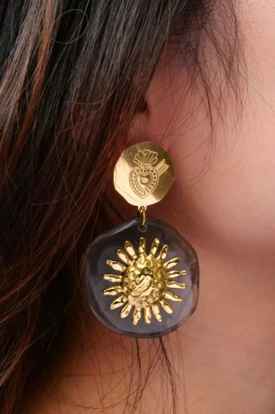 Boucles d'oreilles Ndziya Madingwa