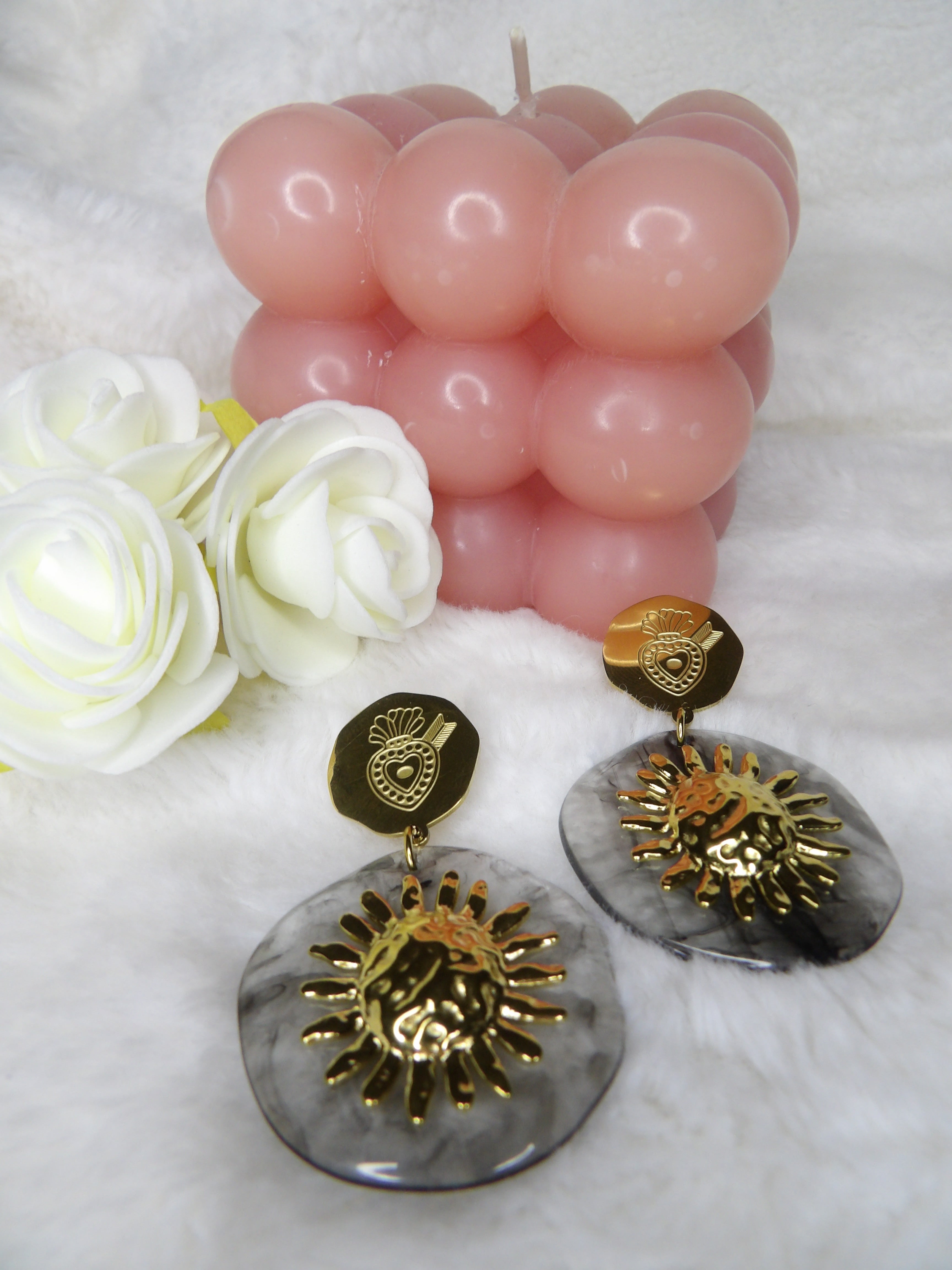 Boucles d'oreilles Ndziya Madingwa