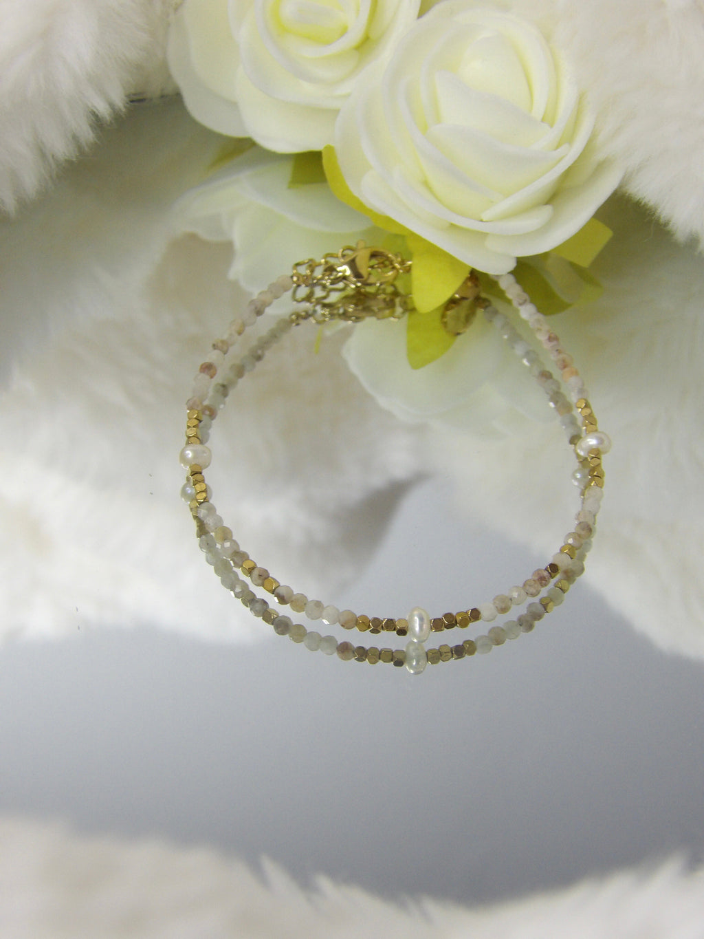 Bracelet Azuéra beige Madingwa
