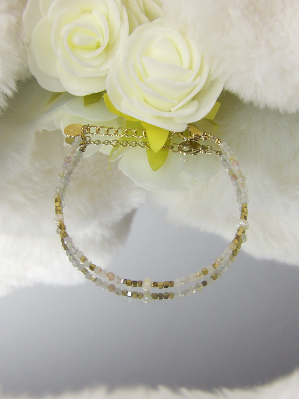 Bracelet Azuréa écru Madingwa