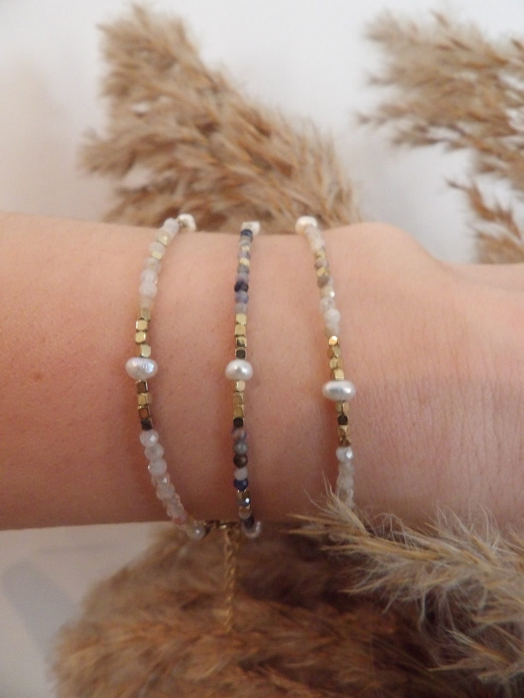 Bracelet Azuréa écru Madingwa