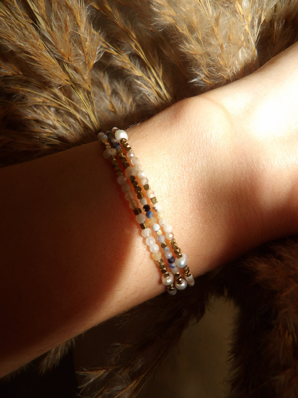 Bracelet Azuréa écru Madingwa