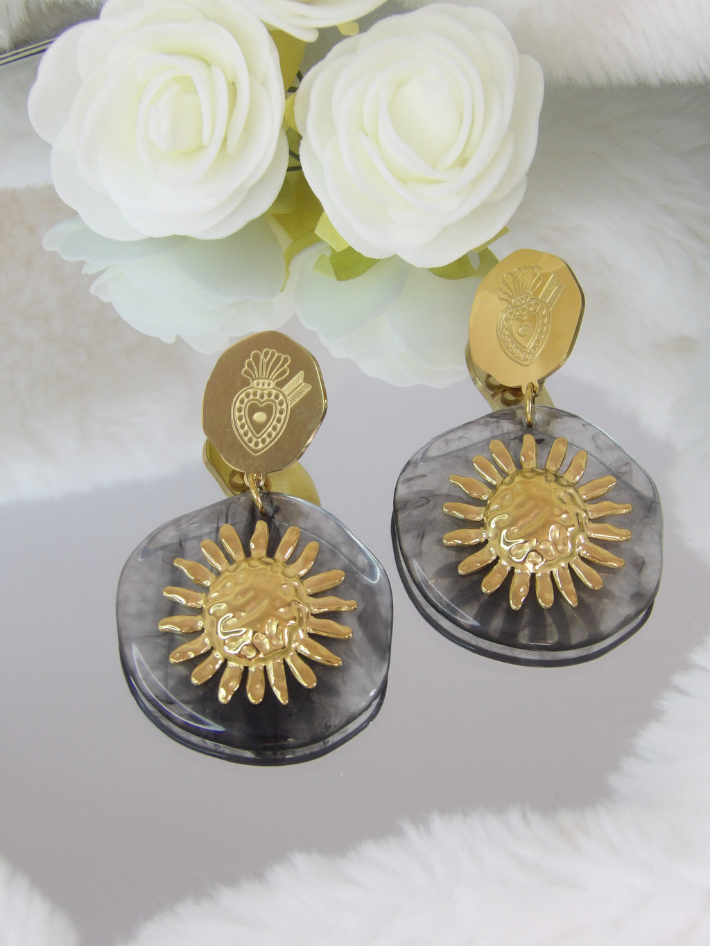 Boucles d'oreilles Ndziya Madingwa